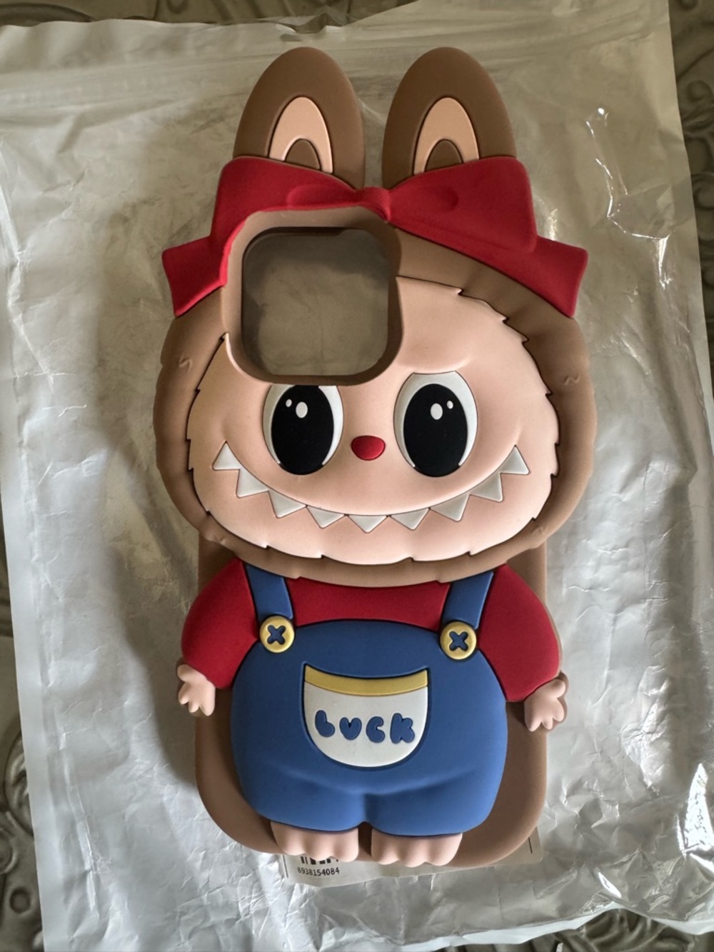 Cute Cartoon Bunny Phone Case - Brown, Red, Blue